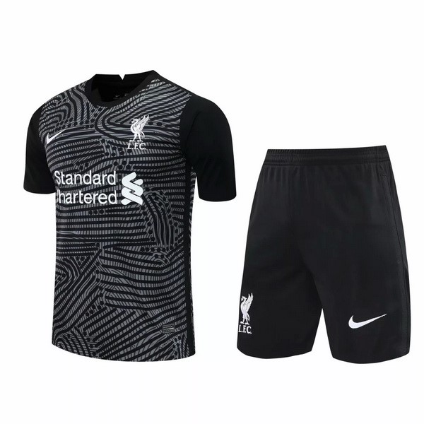 Entrenamiento Liverpool Conjunto Completo 2020/21 Gris Negro